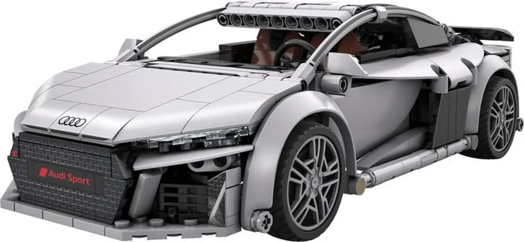 CADA C61048W Voiture Audi R8 1:14 Sportscar Chassis de 536 Pièces