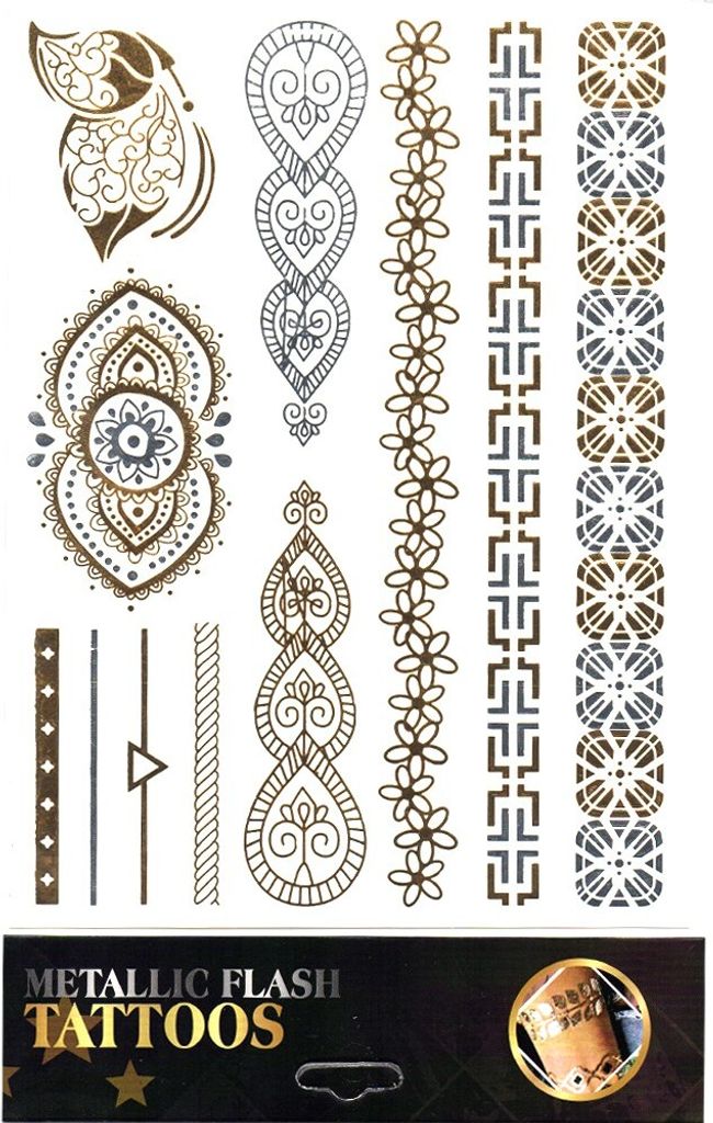 Tattoo-Aufkleber Haut-Tattoo Körper-Tattoo Einmal-Tattoo Produktbild 