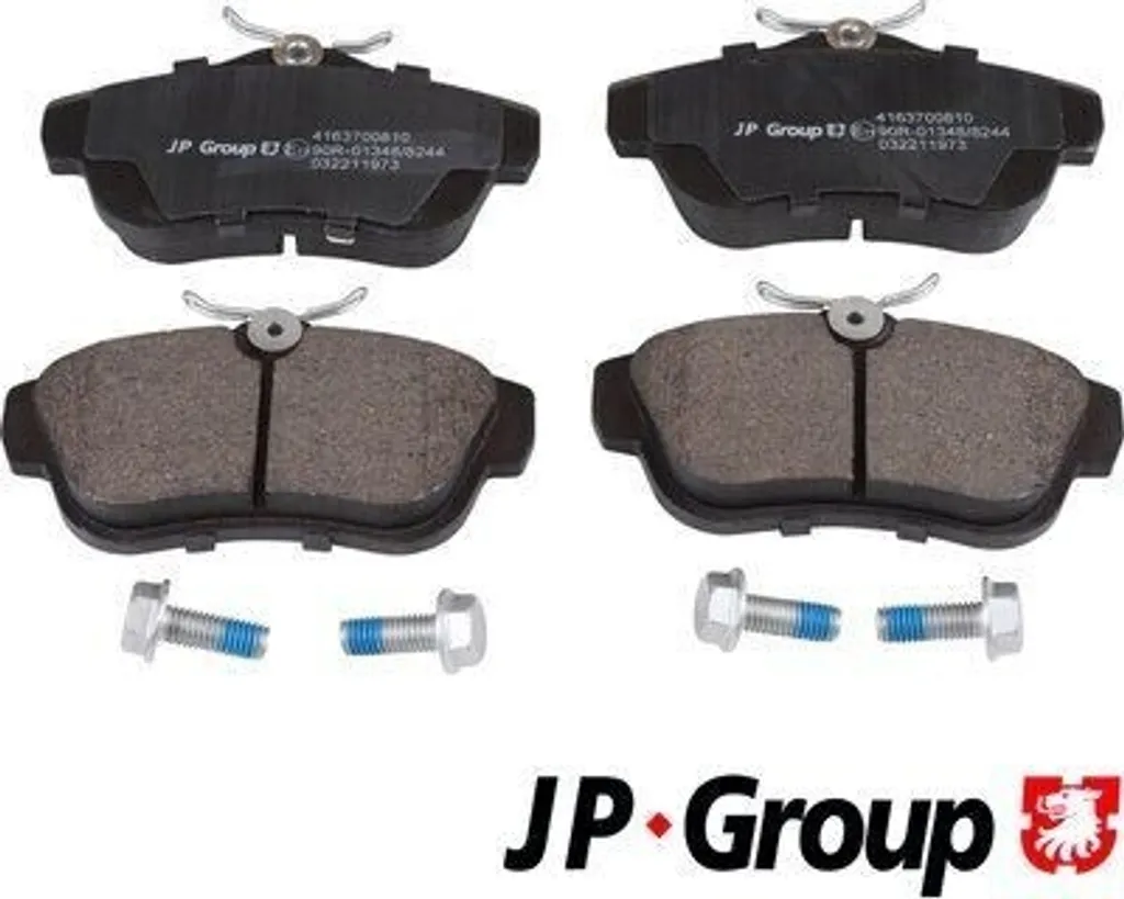 Plaquettes de frein JP GROUP 4163700810 pour Jumpy et Expert Tepee