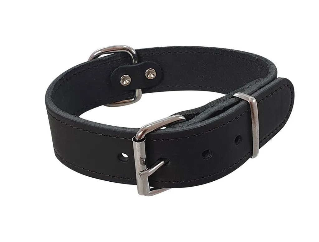 Collare Nobby "TABIL" extra largo nero 45 cm (34-40 cm), 30 mm