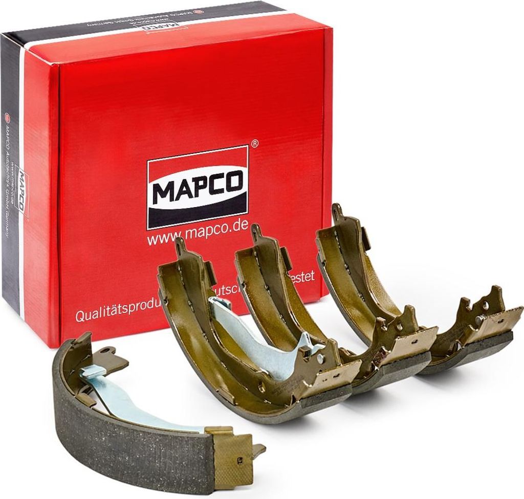 MAPCO Bremsbackensatz Trommelbremse Hinten für VW Amarok Pickup (2HA, 2HB, S1B, S6B, S7A, S7B) 294mm 8915