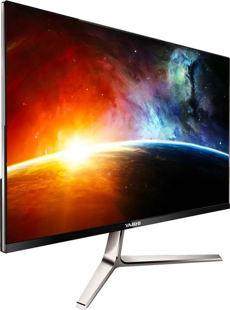 Écran de Bureau 24 Pouces YASHI Pioneer pour Télétravail et Loisirs