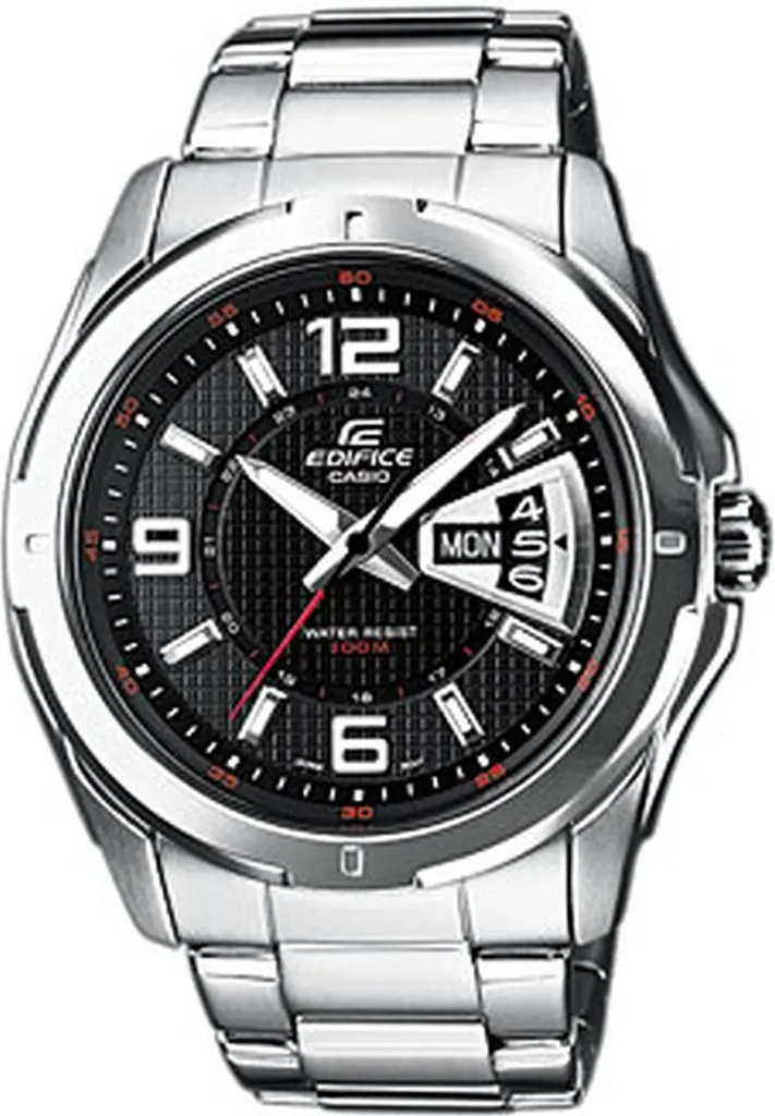 Montre Homme Casio EF-129D-1AVEF Solide et Lisible pour Ne Plus Retarder