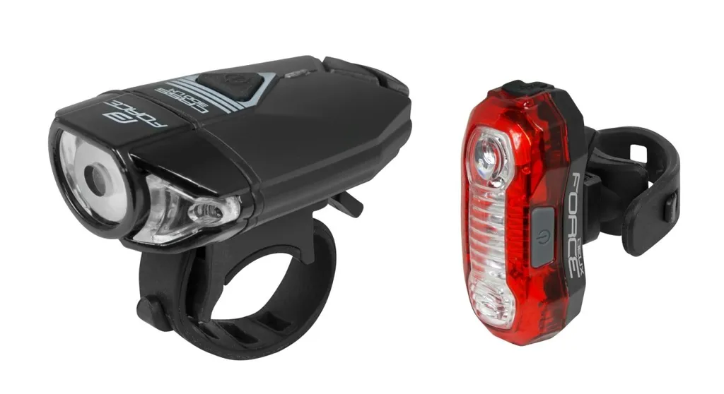 Éclairage cycliste Force Express 300 lm - Idéal pour vélotaf et nuit