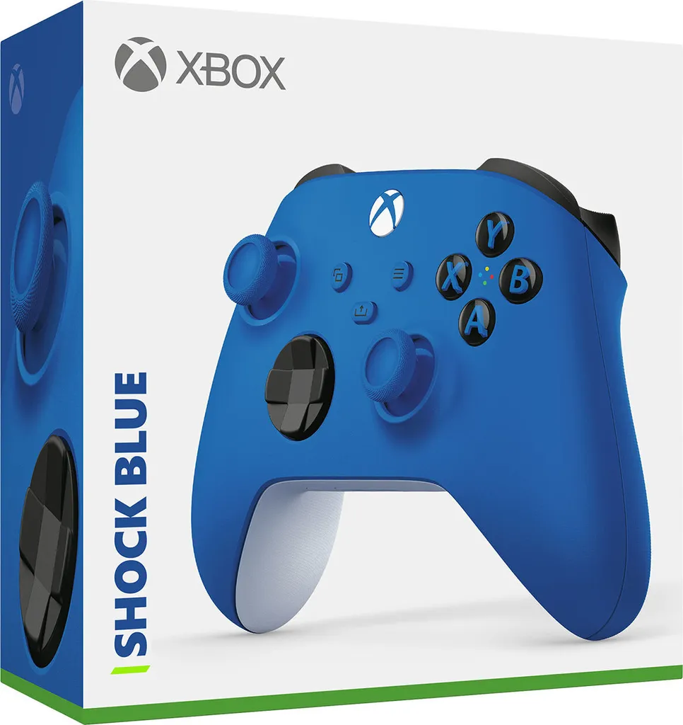 Offerta Controller Xbox Wireless Blu e Bianco - Joystick PC e Mobile - 2