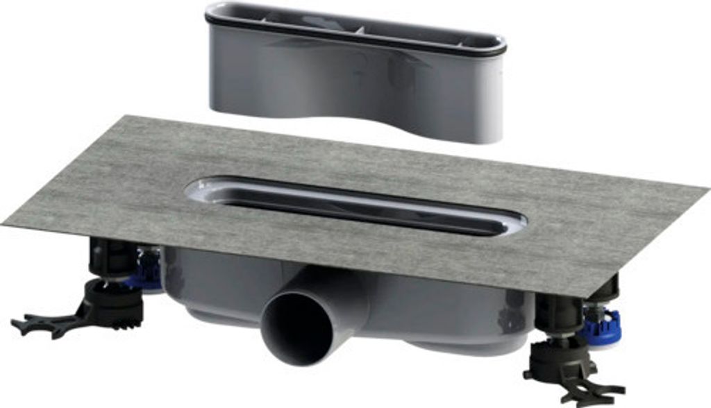 KALDEWEI FLOWDRAIN HORIZONTAL REGULAR 4203, Ablaufgarnitur-Set, DN50, 687744800000
