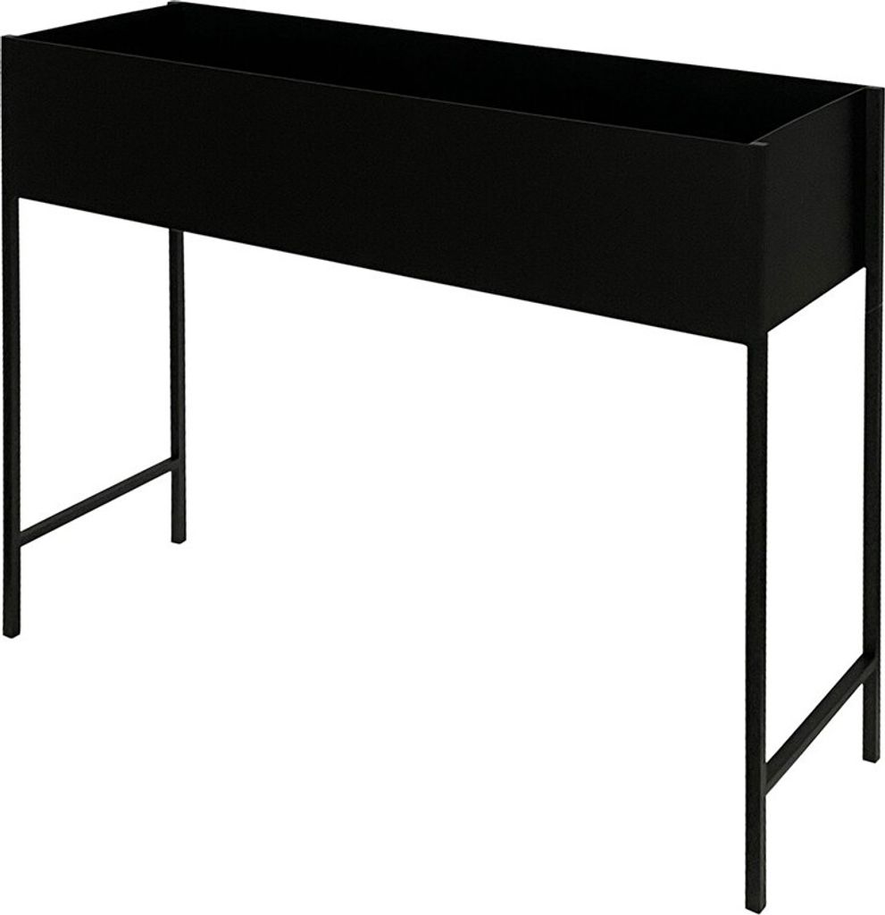 Kaheku Pflanzenständer Fleurs schwarz 77x25x70h 323028013