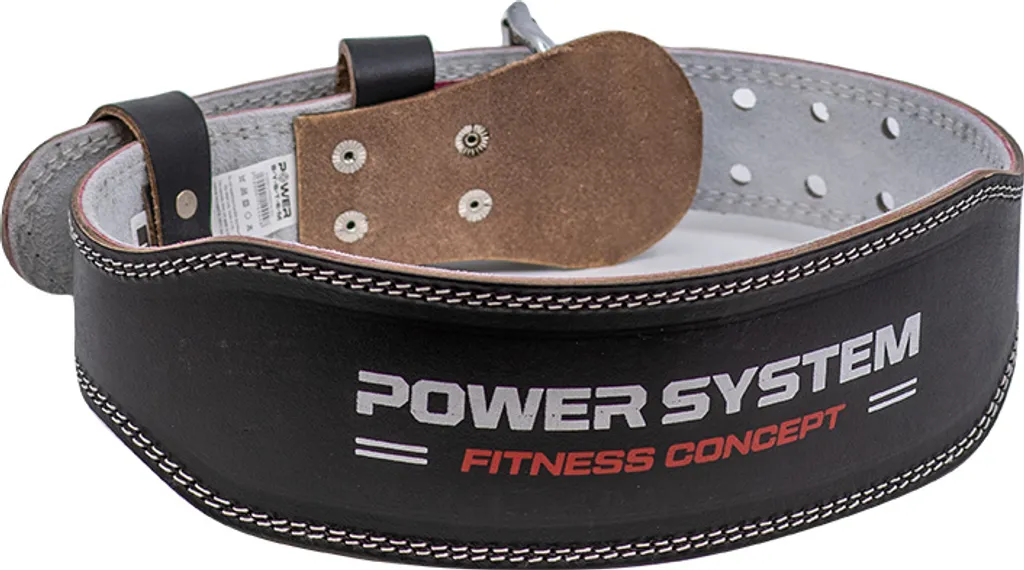 Ceinture de force en cuir noir XXL pour haltérophilie et powerlifting