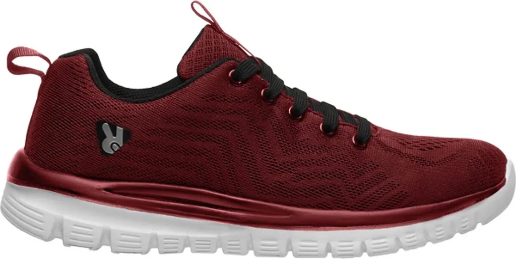 Roly Woods Sneaker Bordeaux Taille 43 : Basket en Cuir Confortable