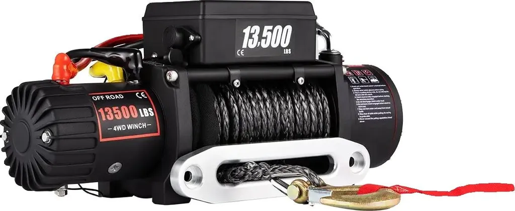 Treuil de remorquage électrique 13500 lbs pour dépannage de véhicule