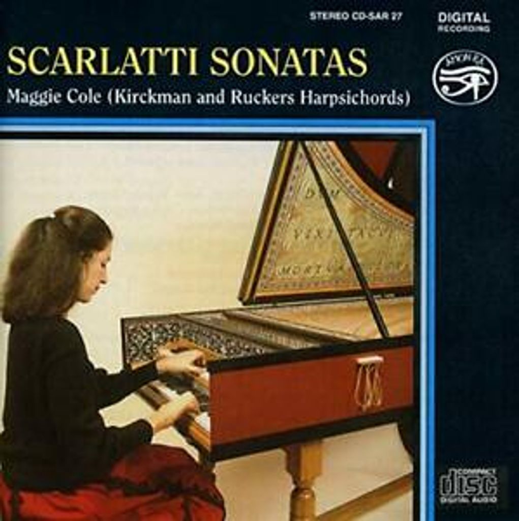 Scarlatti Sonatas CD Domenico Scarlatti,Maggie Cole