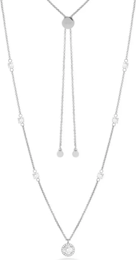 Collier en acier Essential LJ2259 avec zirconium brillant Liu Jo Luxury