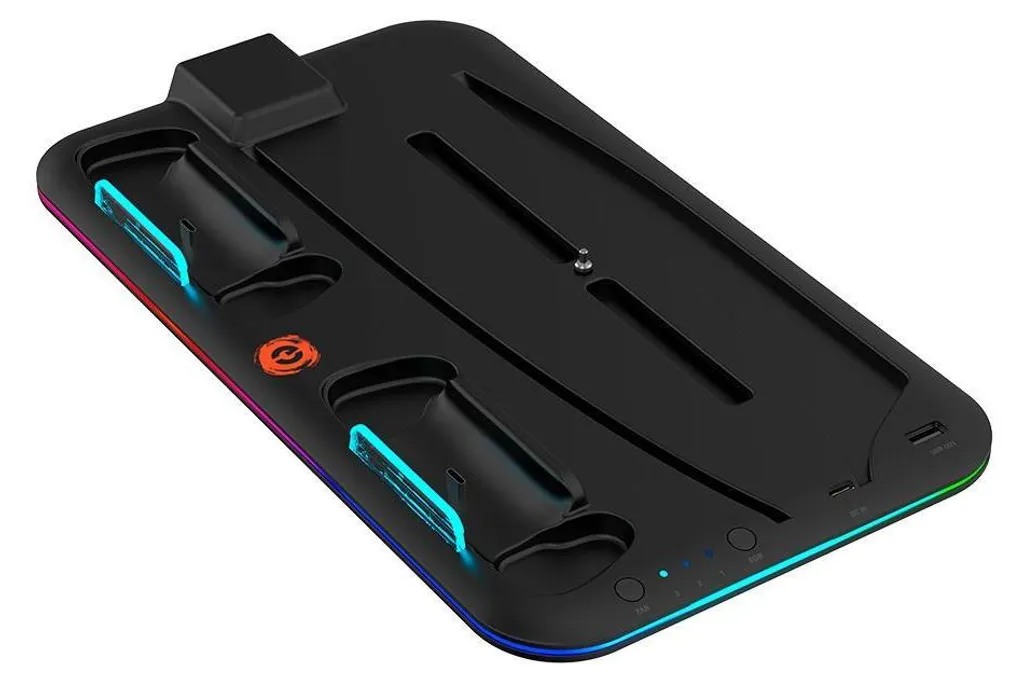 Support de refroidissement Canyon CS-5 pour PS5 Slim avec éclairage RGB