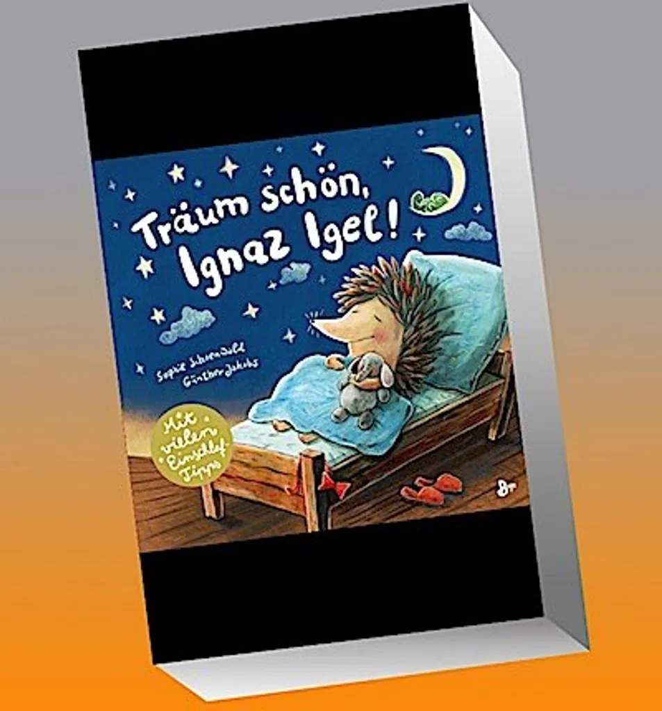 Livre enfant Ignaz Igel incluant astuces de relaxation pour le coucher