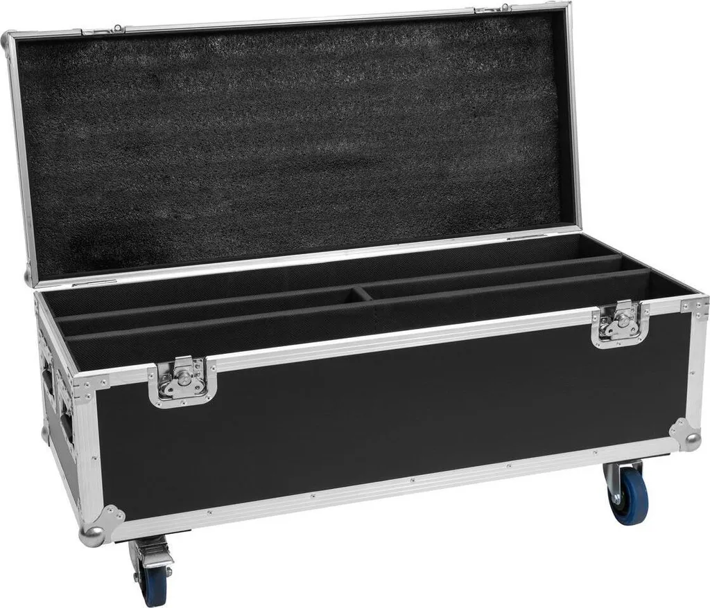 Flightcase professionnel pour barres LED TMH Bar-S120 idéal pour tournées