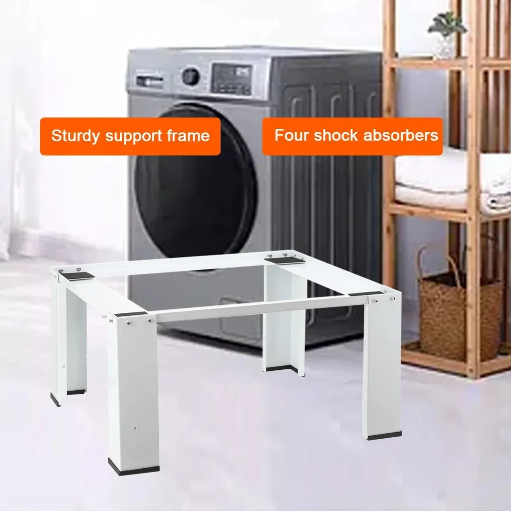 Support pour lave-linge réglable - Socle universel robuste avec fixation - 12