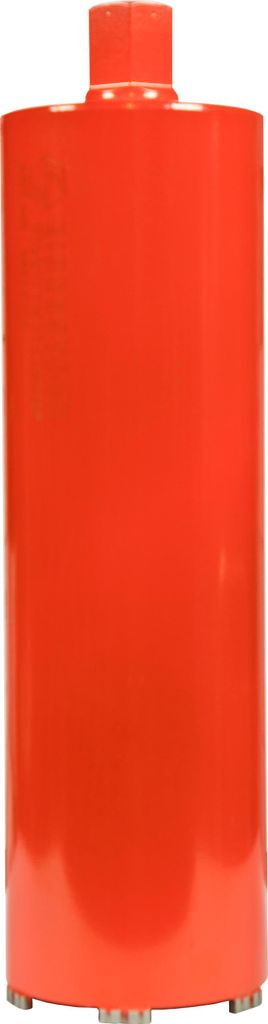 Eibenstock Diamant-Trocken-Bohrkrone 11/4", Ø 132 mm, 420 mm Nutzlänge, 6 Segmente
