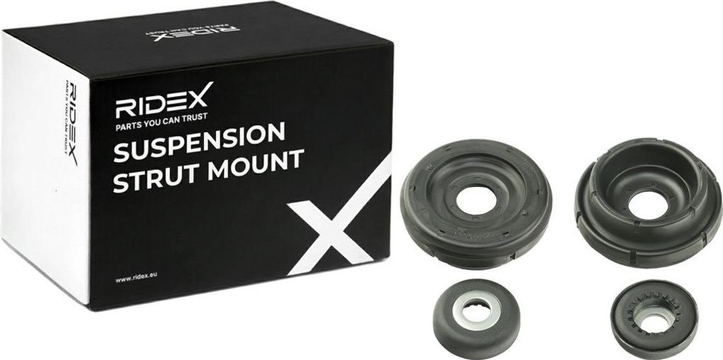 RIDEX 1180S0527 Federbeinstützlager Vorne für CHEVROLET MATIZ (M200, M250) für DAEWOO KALOS (KLAS)