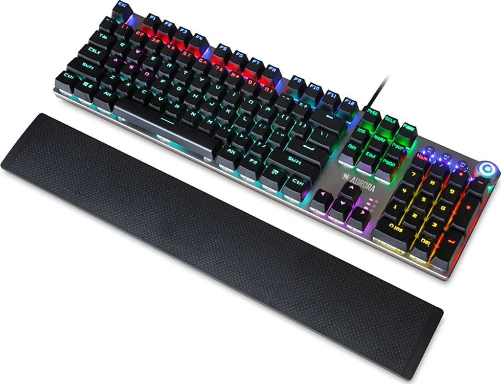 Clavier de bureau iBox Aurora K-3 USB argent pour le télétravail - 6