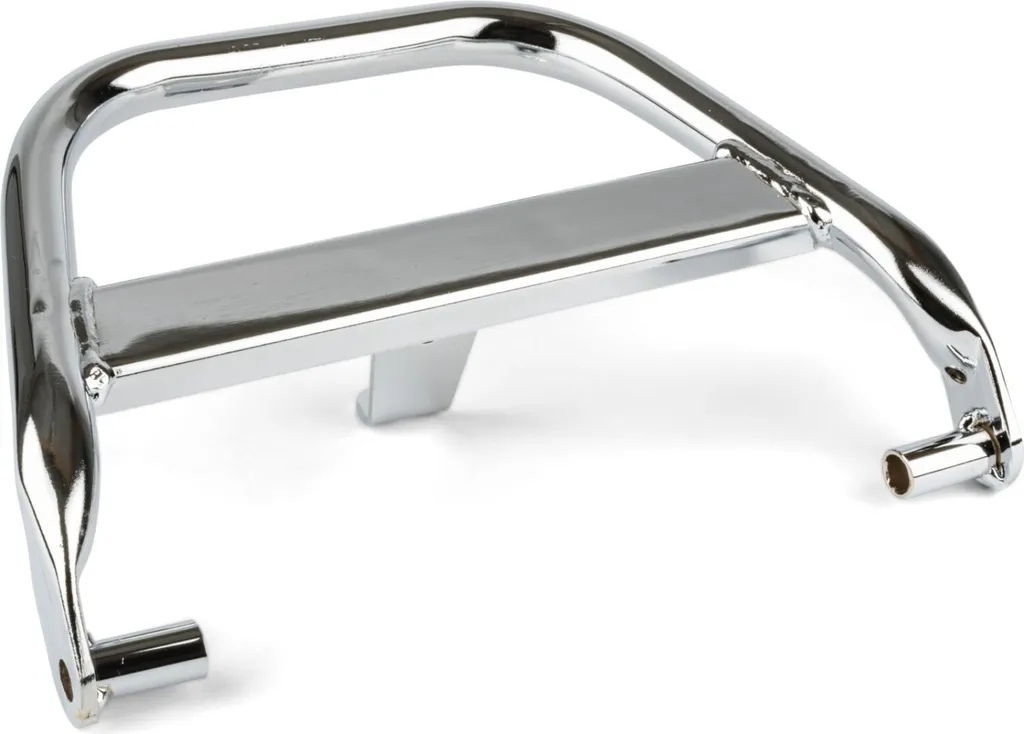 Commande de tringlerie arrière chromée universelle pour deux-roues
