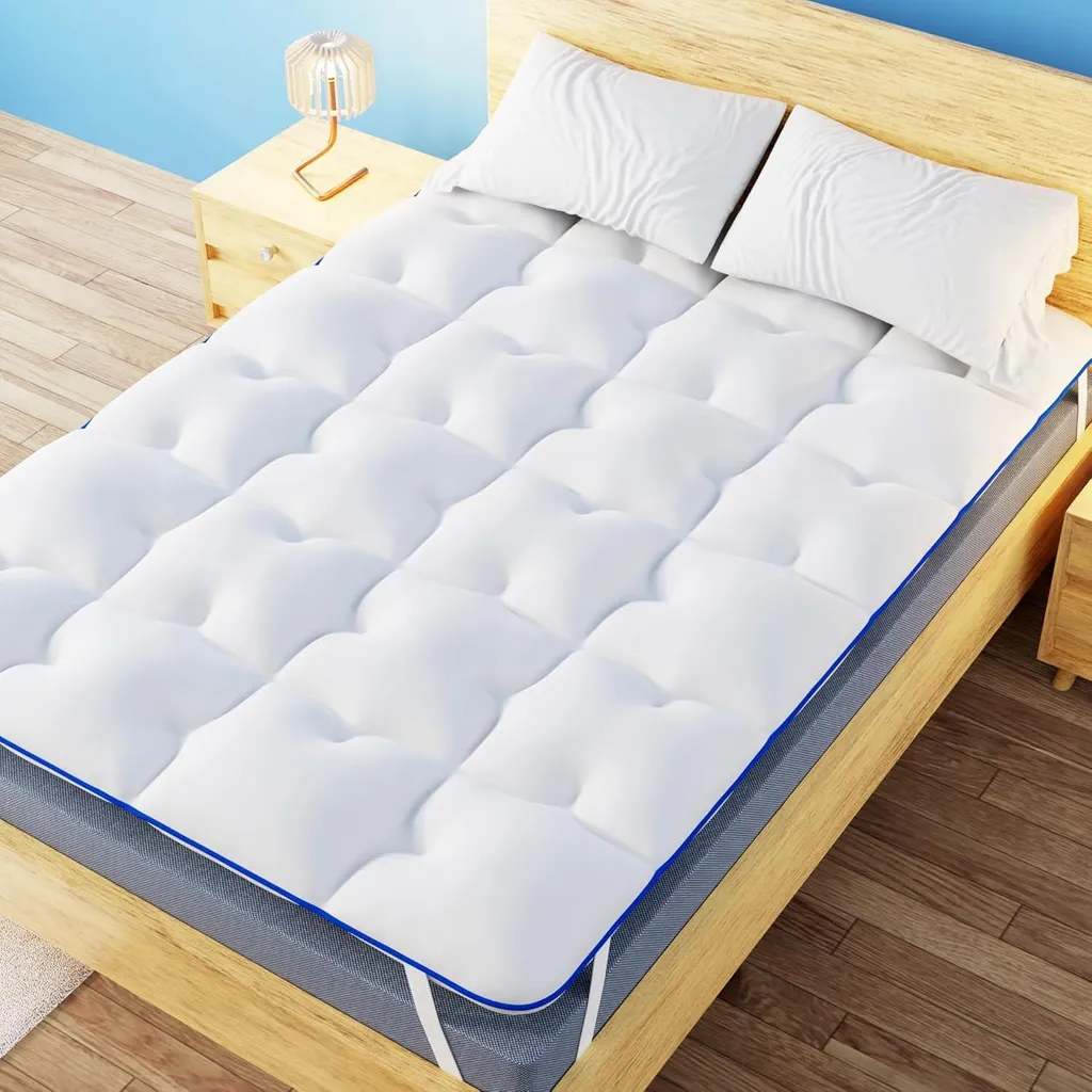 Surmatelas Diamant CASABEL 120x195 cm en Microfibre : Confort Moelleux