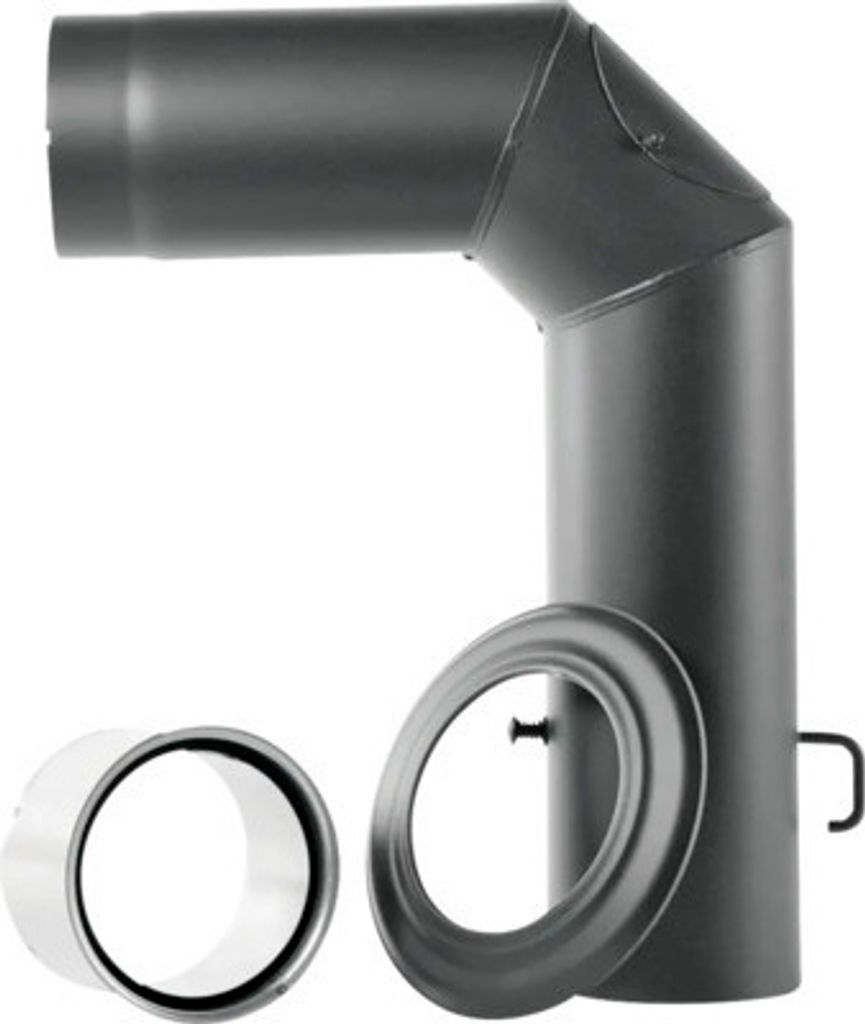 Ofenrohr-Set Bertrams Ø150 mm senotherm UHT-Hydro lackiert Produktbild 