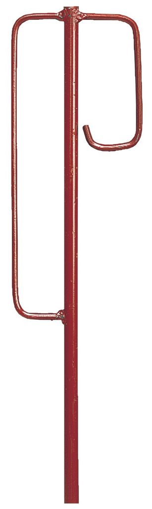 Laterneneisen Berliner Modell 1250x12mm Berliner Modell rot