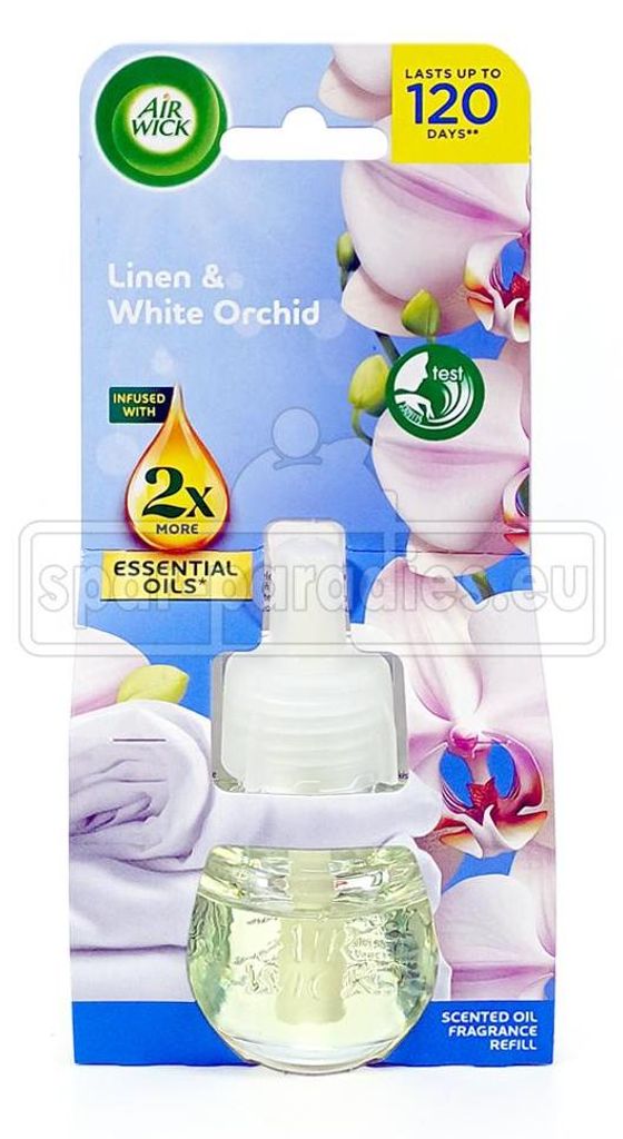 Air Wick flacon de parfum Coton & Orchidée blanche, 19 ml Image du produit 