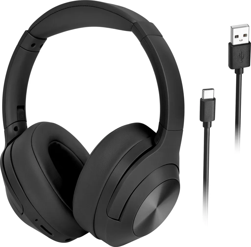 Casque audio sans fil supra-auriculaire KM F2 avec Micro Intégré Noir