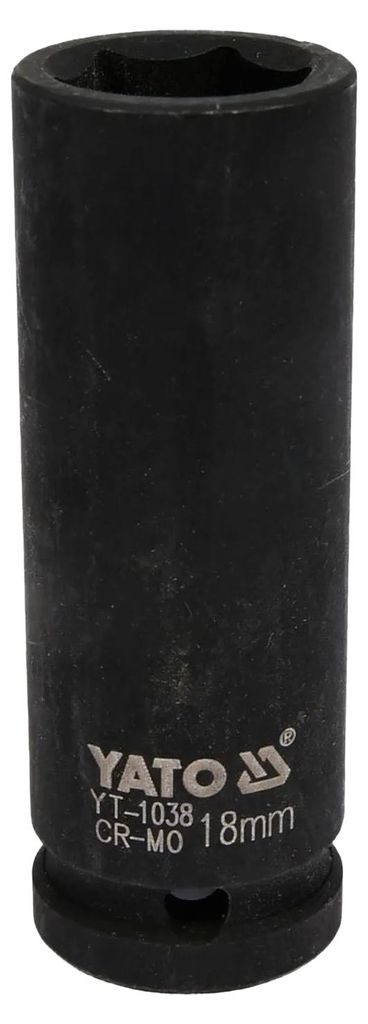 18mm 1/2 Schlagnuss für Schlagschrauber Kraftnuss Sechskant Produktbild 