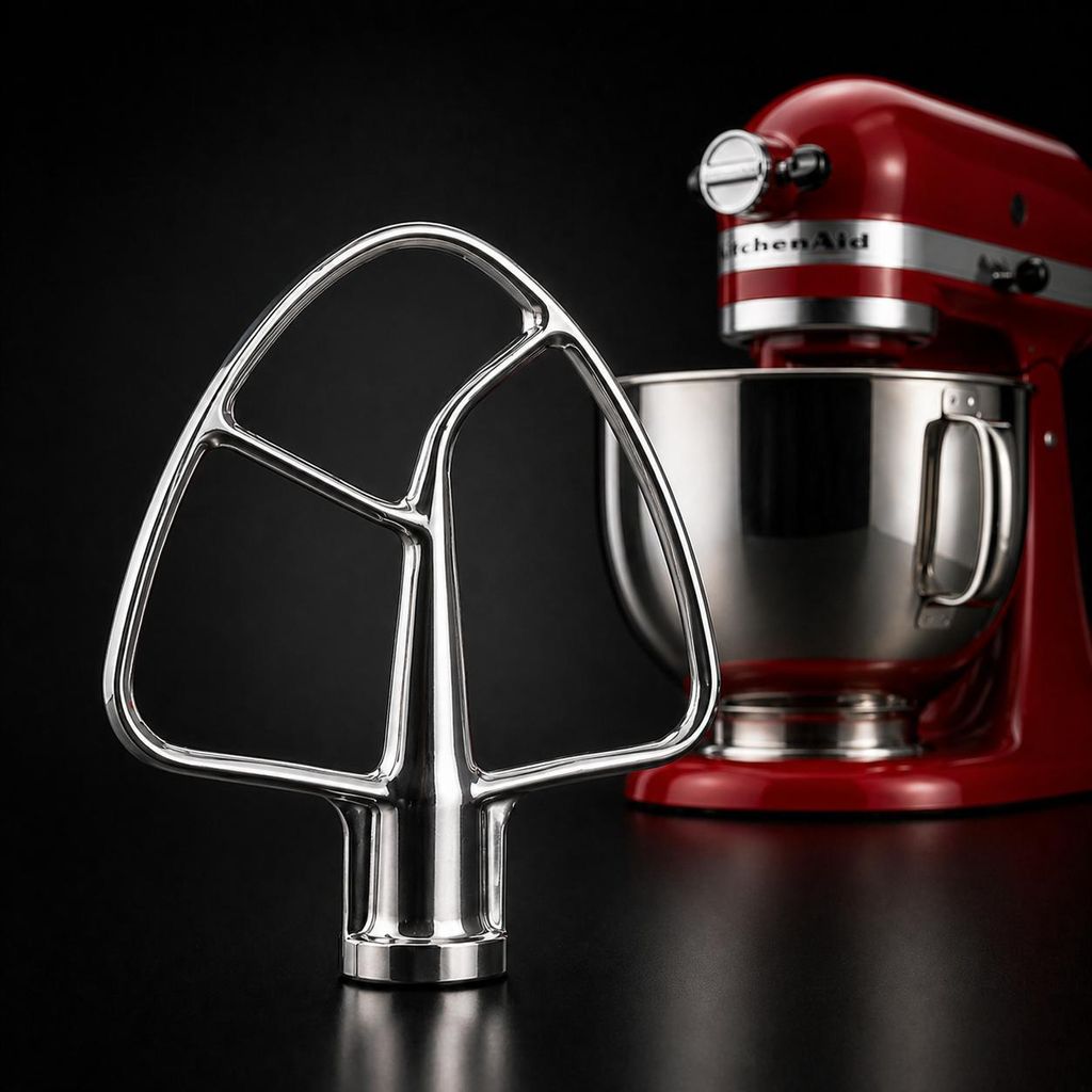 Edelstahl Flachrührer 5KSM5THFBSS für KitchenAid Produktbild 