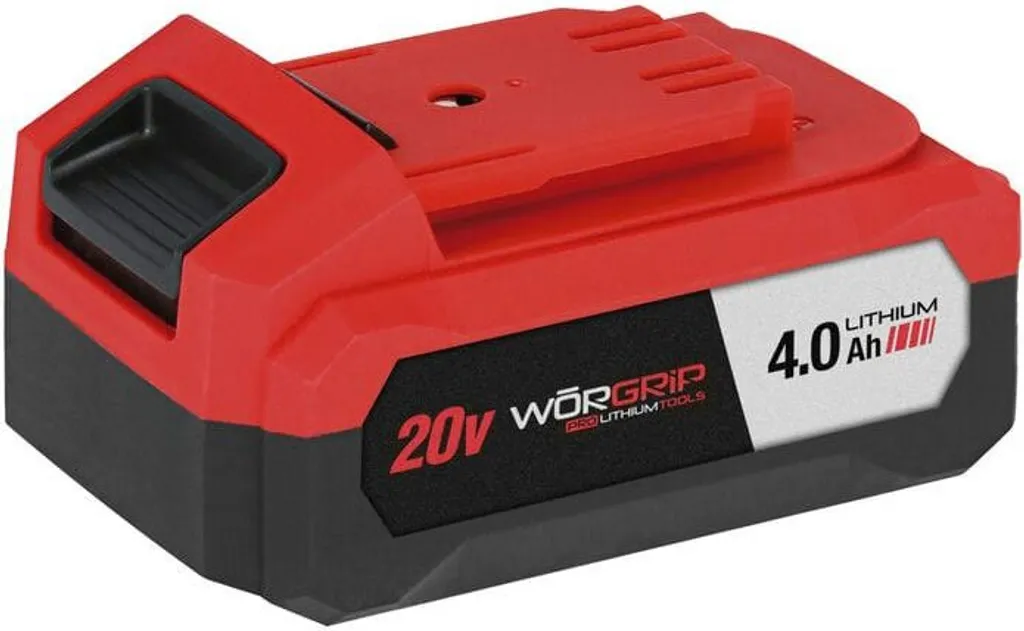 Batterie 20V 4Ah Worgrip pour Éclairage de Chantier et Travaux de Nuit
