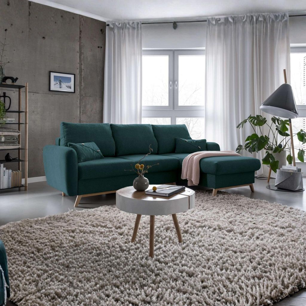 MIUFORM Scandic Lagom - Ecksofa mit Bettfunktion und Produktbild 