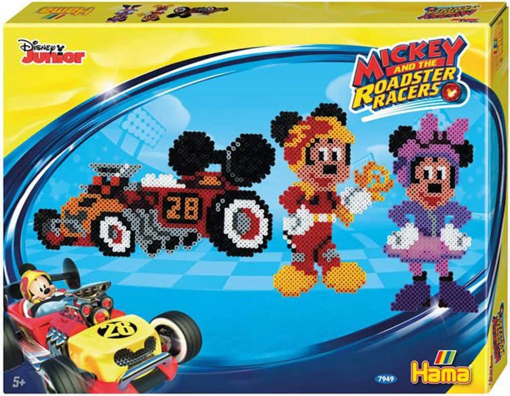 Hama Geschenkpackung Mickey Racers Midi-Bügelperlen