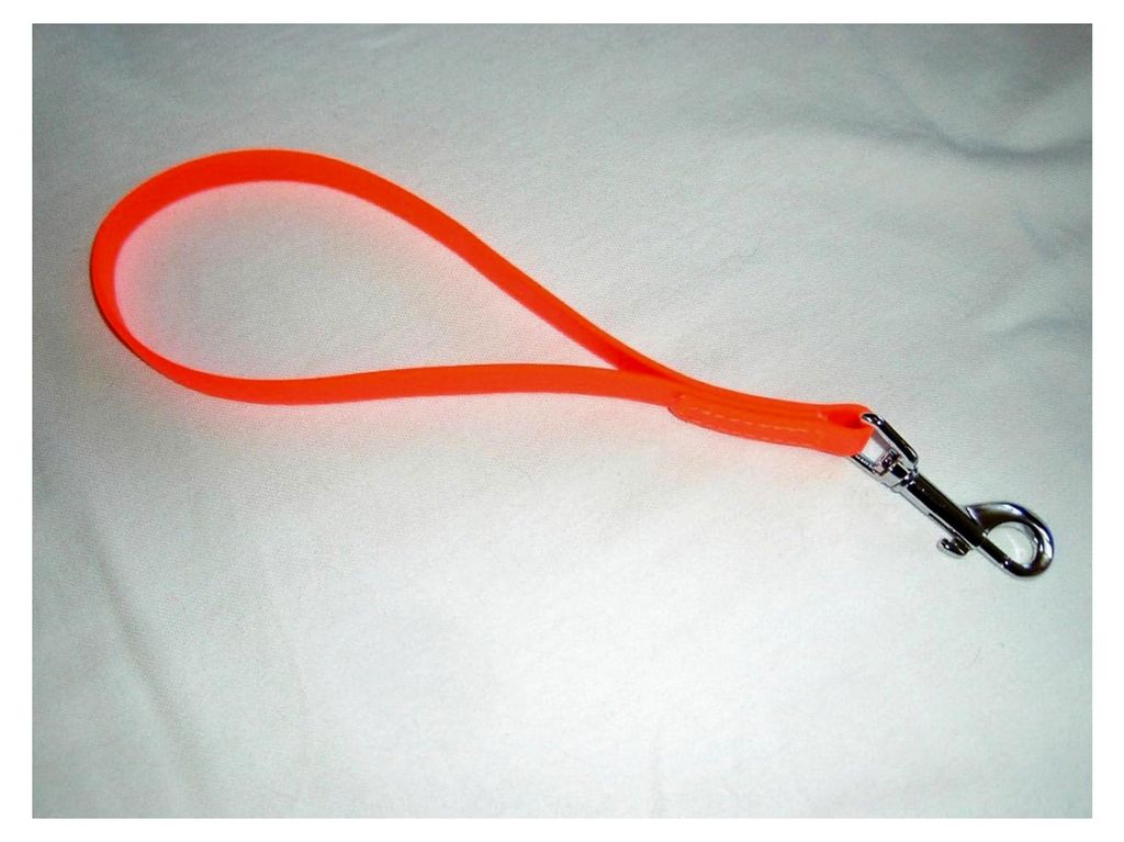 BioThane Kurzführer Schlaufe 25 cm/16 mm orange