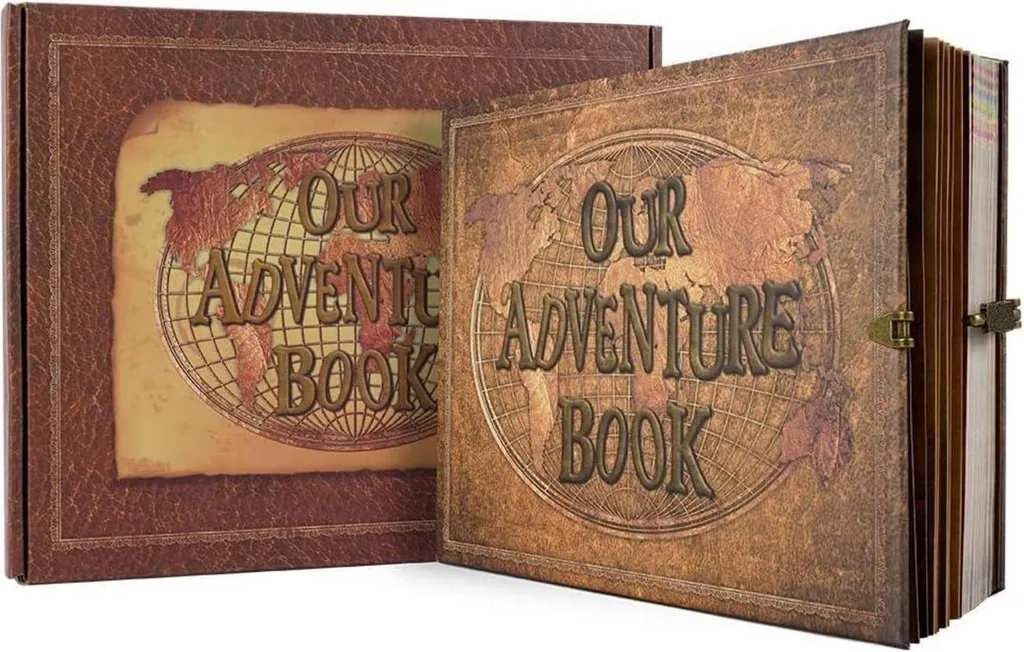 JIMBON Album Scrapbook Notre Livre d'Aventure DIY 180 Pages 25x20cm