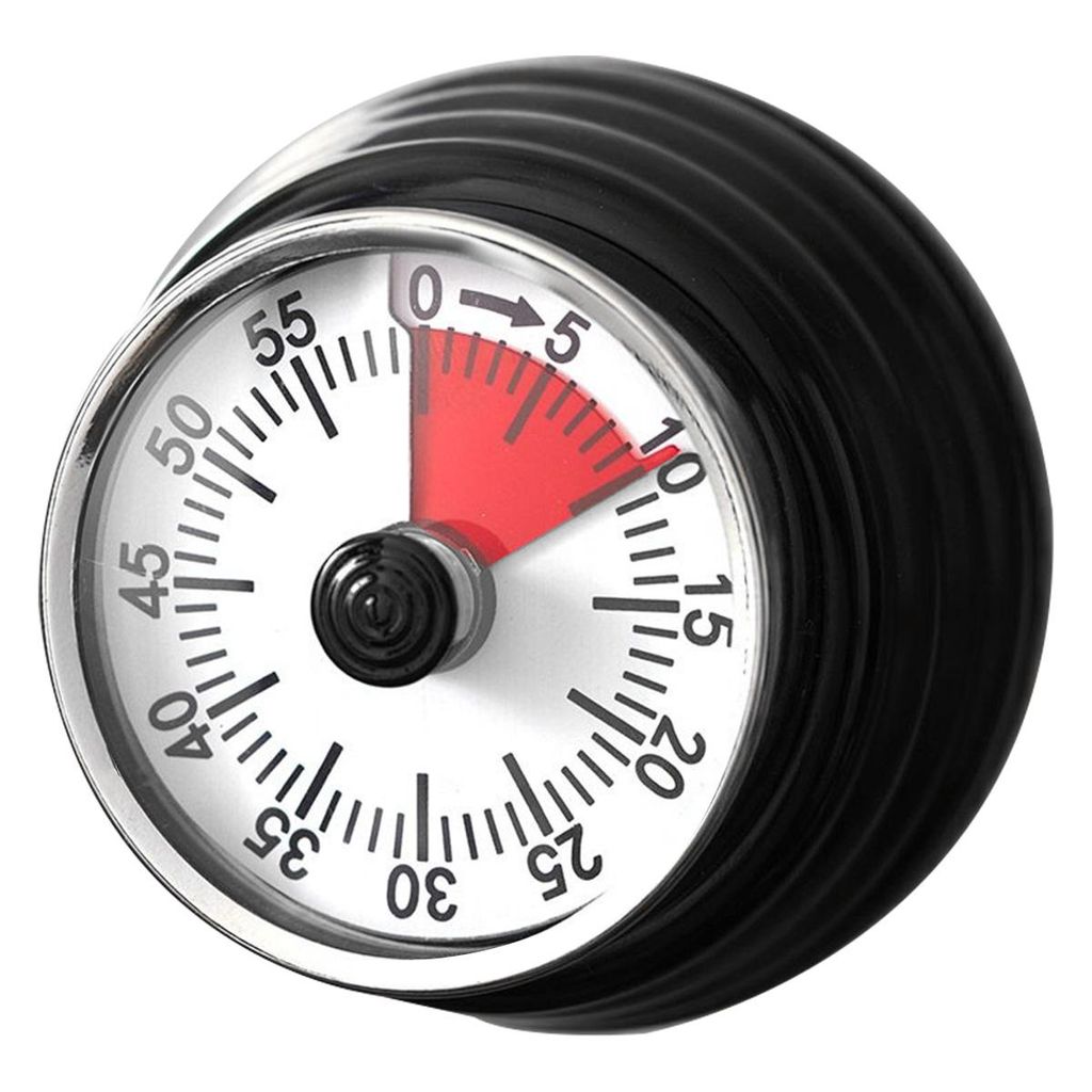 Eieruhren, Saunatimer aus Edelstahl, mechanischer Uhrtimer fur Saunen und Spas, bis zu 55 Minuten, mechanischer Selbstantrieb