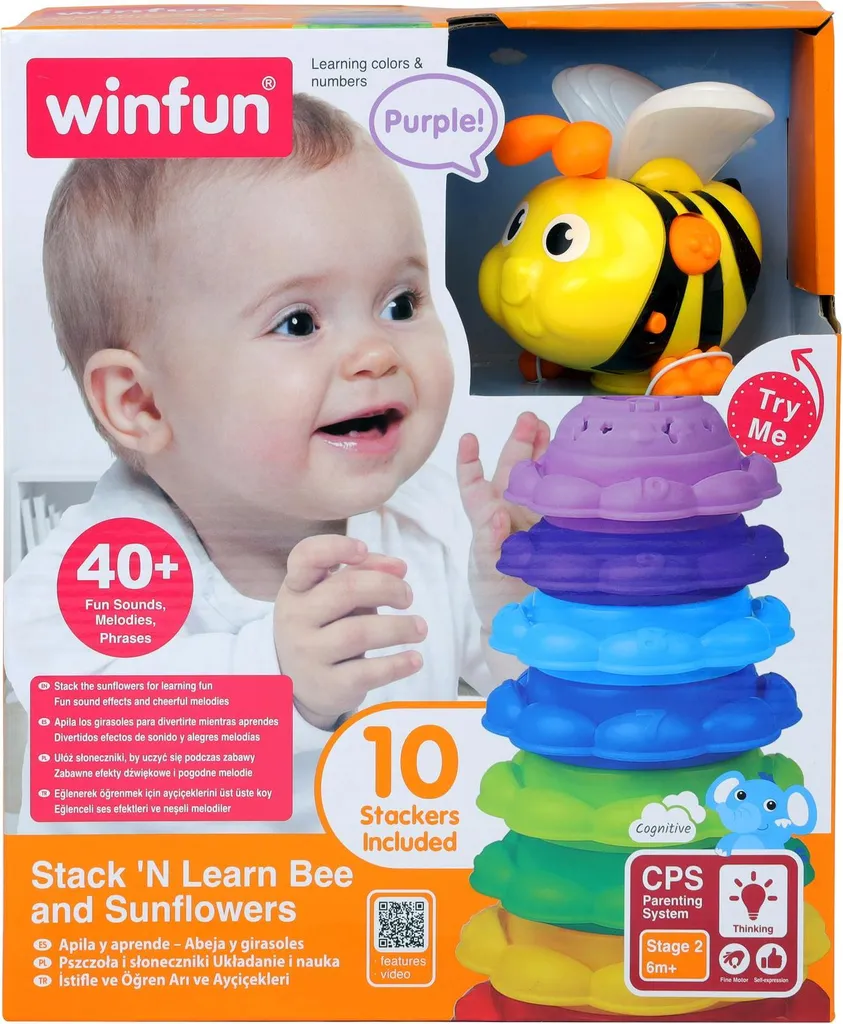 Éveillez Bébé avec le Jeu Winfun Abeille et Tournesols : Fini l'Ennui !