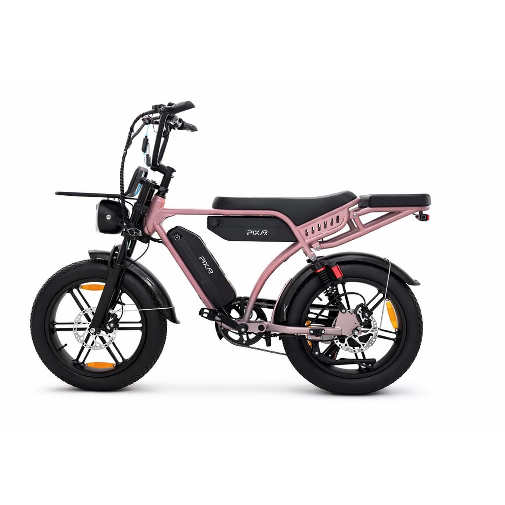 E-Bike Cityrad M9 Elektrofahrrad 20‘’ x 4,0‘’ Zoll Damen u. Herren Pedelec 1680Wh 48V Kettenschaltung, Heckmotor, 1680 Wh, Pedelec, Elektro...