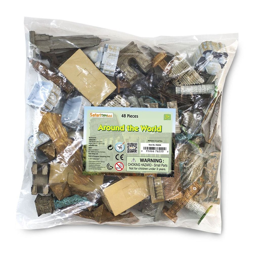 Safari Ltd Around The World Bulk Bag Multicolor One Size