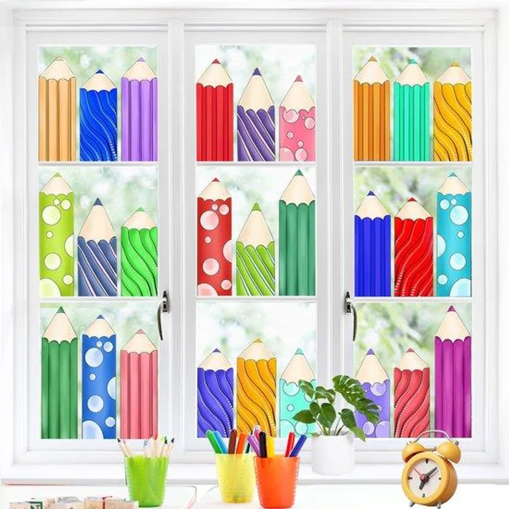 Panneaux décoratifs pour salles de classe - Rentrée scolaire 9 broches