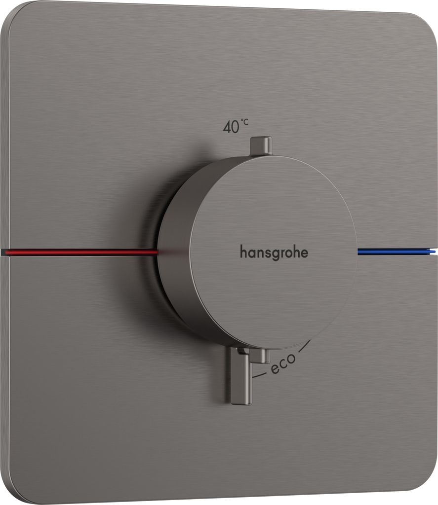 hansgrohe ShowerSelect Comfort Q Thermostat, Unterputz, 1 Verbraucher, Soft Edge Rosette, 15588340