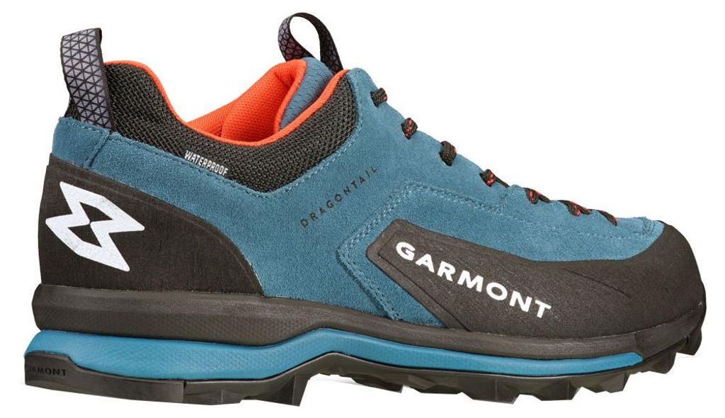 Dragontail WP Men UK 11,5 blau - coral blue/fiesta red