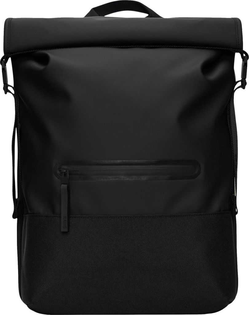 Rains Trail Rolltop Backpack W3 schwarz