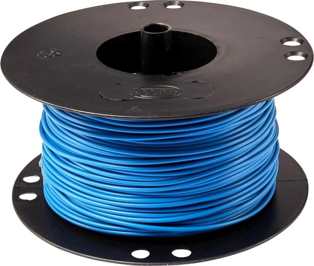 Câble Fly 0,75 Bleu 100M pour Installation Autoradio et Éclairage