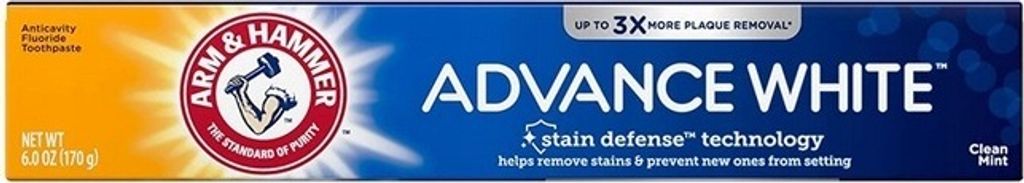 Advance White Arm & Hammer munttandpasta 170 g Produktbild 1