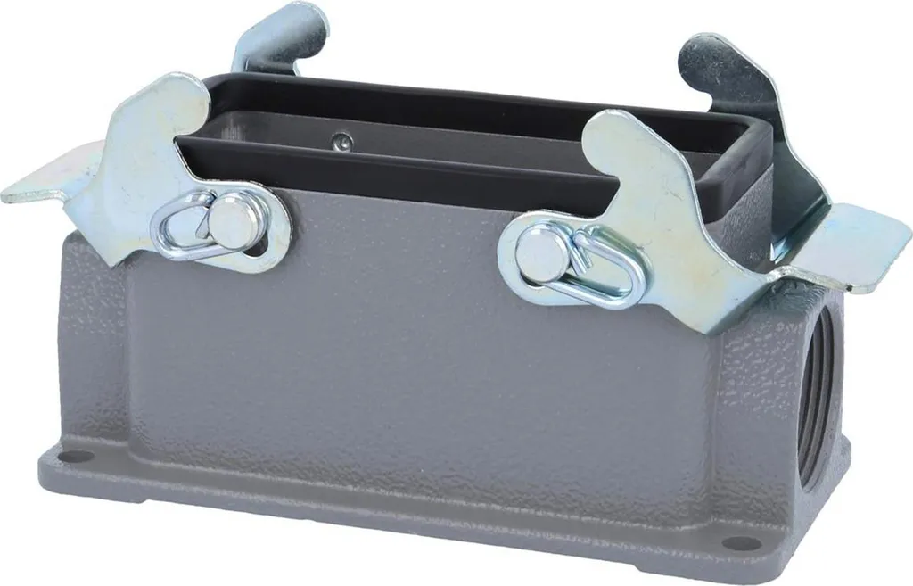 Base HARTING Han 16B 2xPG21 Originale - Chiusura a 2 Staffe