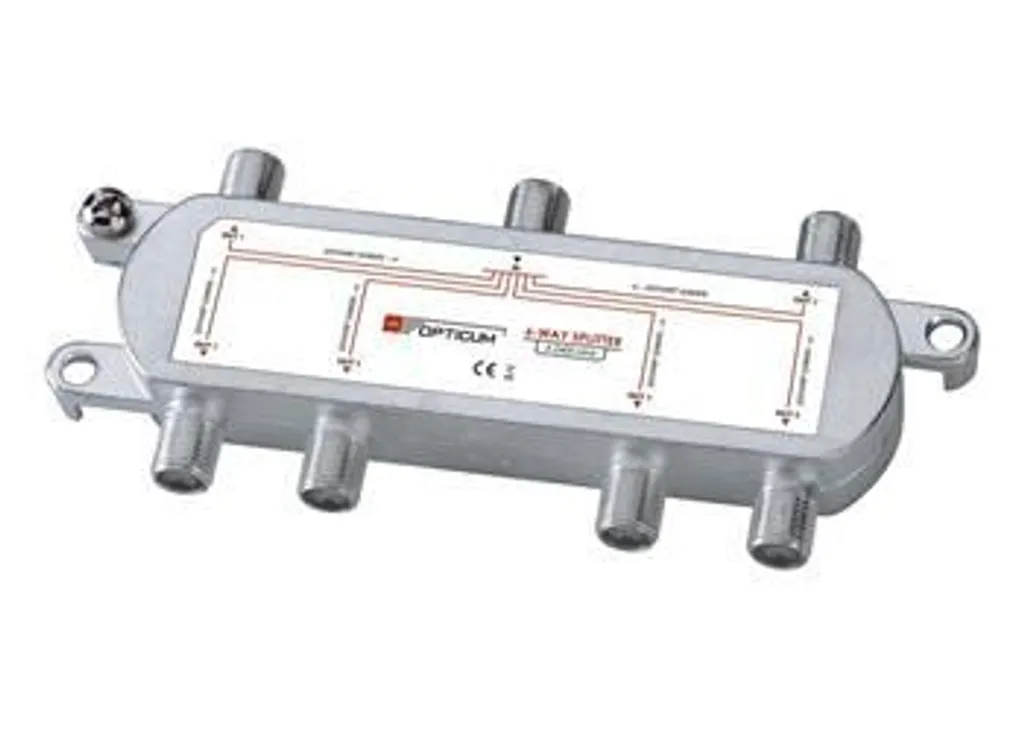 Ripartitore Segnale Opticum 6 Vie HQ | Sat & Terrestre 5-2450 MHz