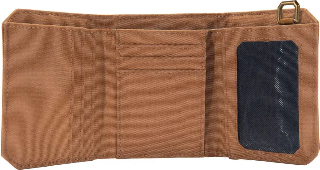 Carhartt Nylon Duck Portafoglio Donna Marrone Uomo Marrone Taglia Unica