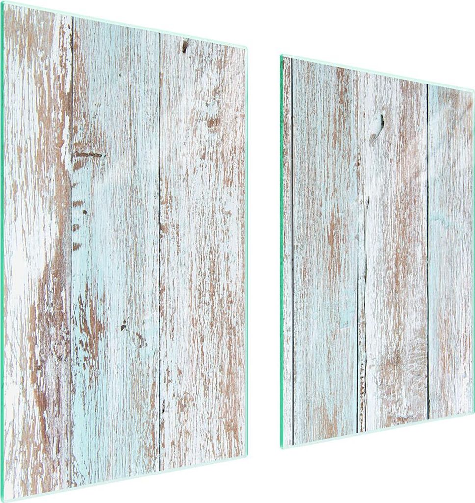 Glasschutzplatte Für Küche 65X52 Holz